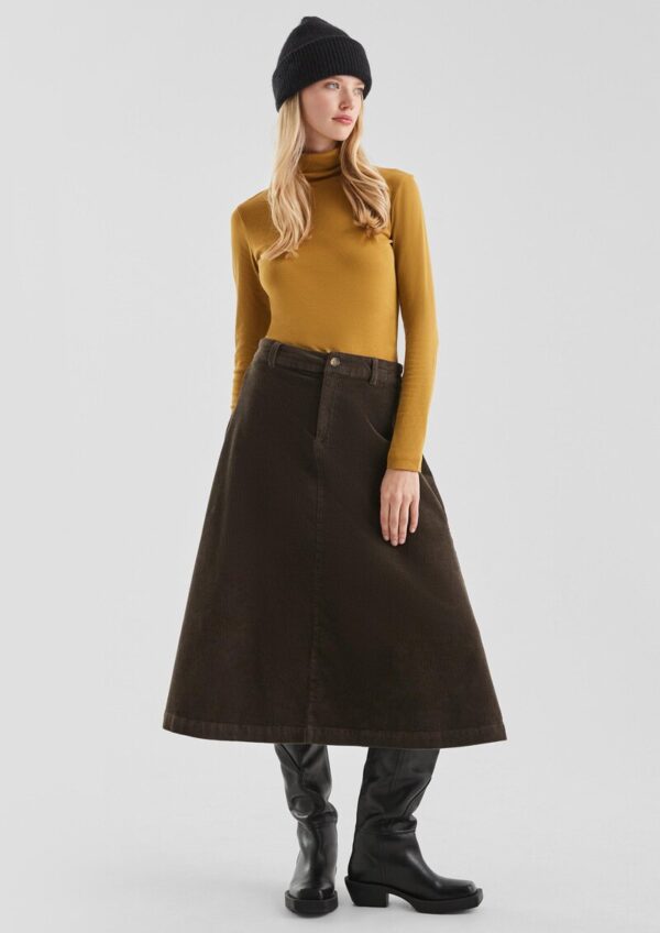 Wadenlanger Cordrock