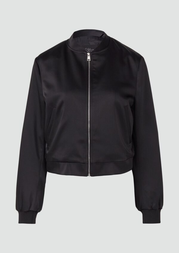 Blouson aus Satin