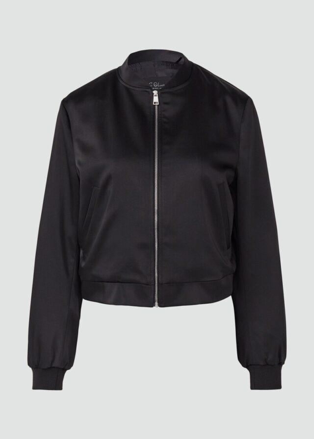 Blouson aus Satin
