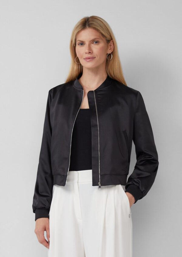 Blouson aus Satin