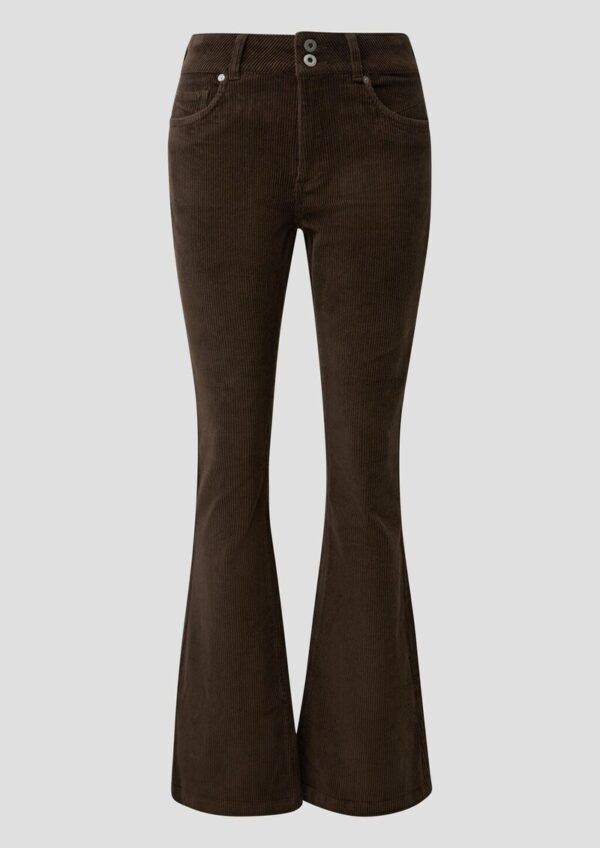 Cordhose mit Bootcut-Leg