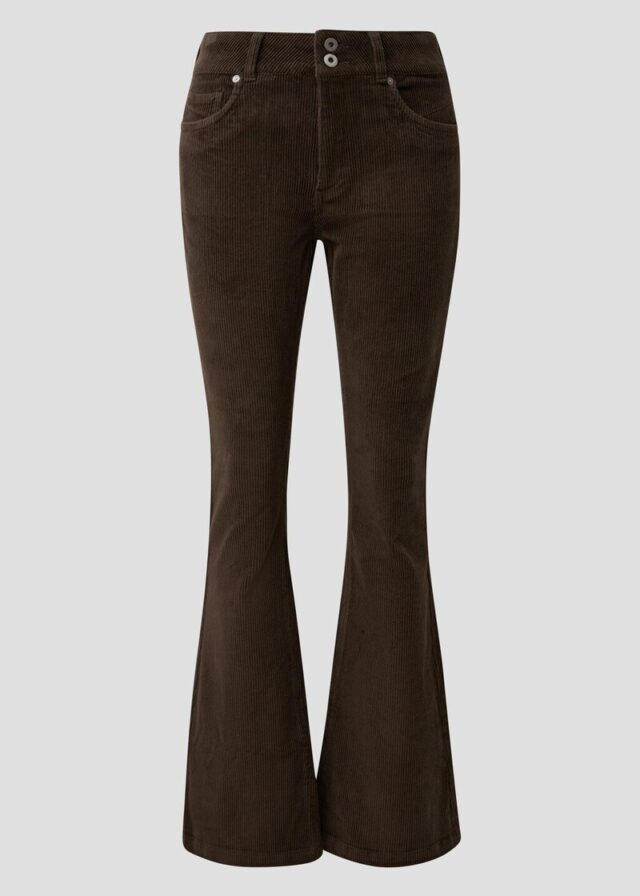 Cordhose mit Bootcut-Leg