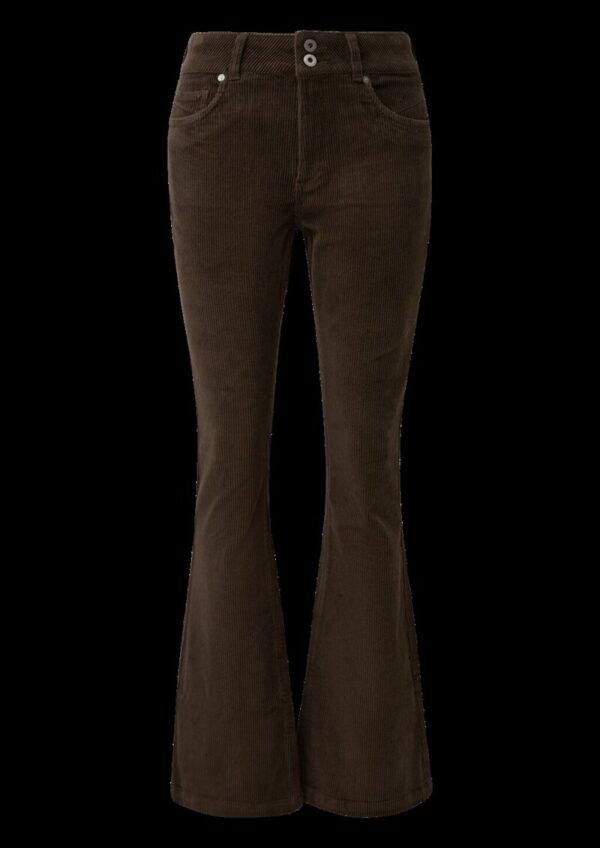 Cordhose mit Bootcut-Leg