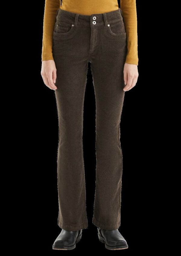 Cordhose mit Bootcut-Leg