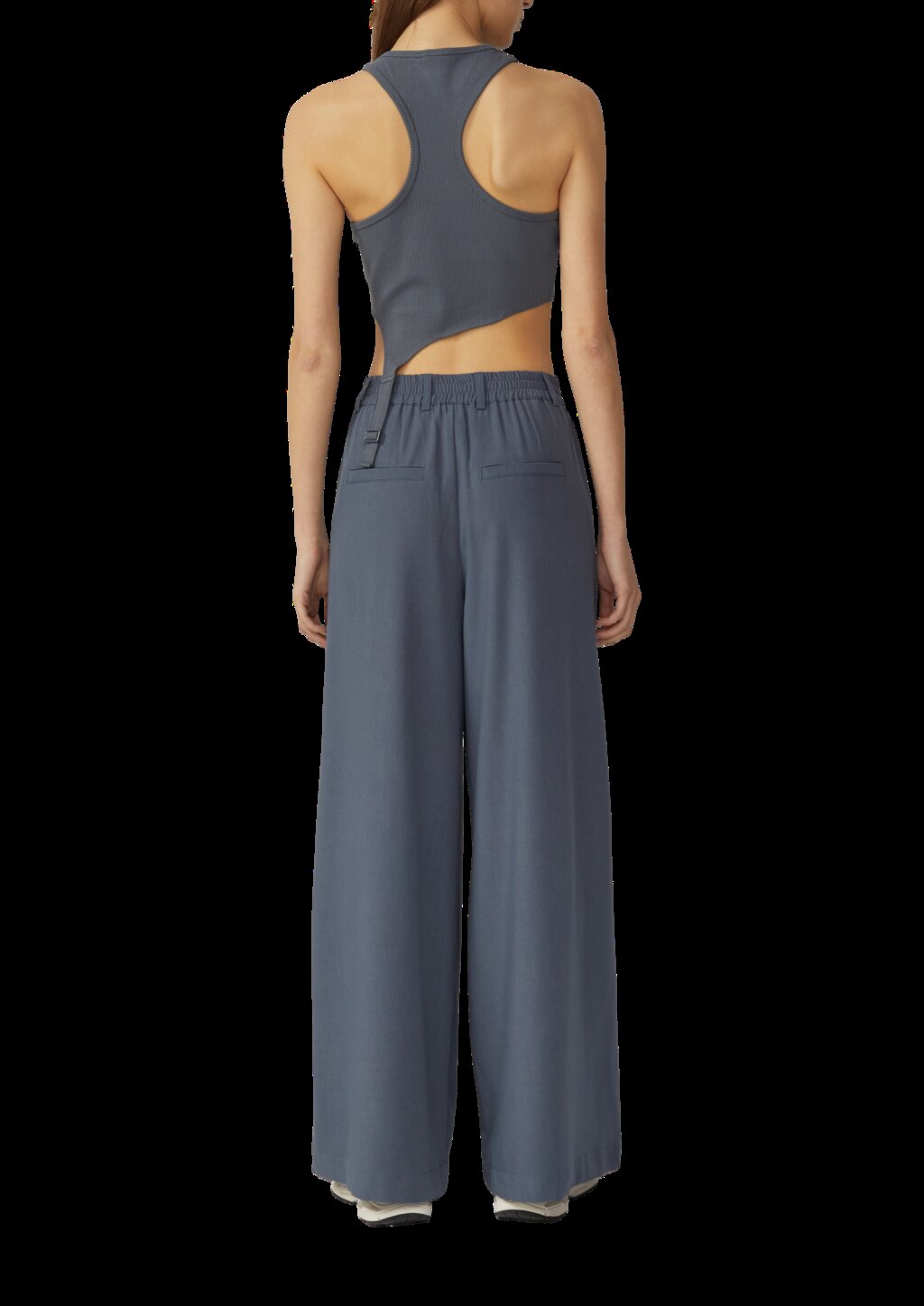 Ripptop mit Schnallendetail | QS x Vanessa Mai