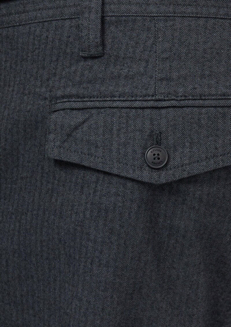 Phoenix: Strukturierte Chino aus Baumwollstretch