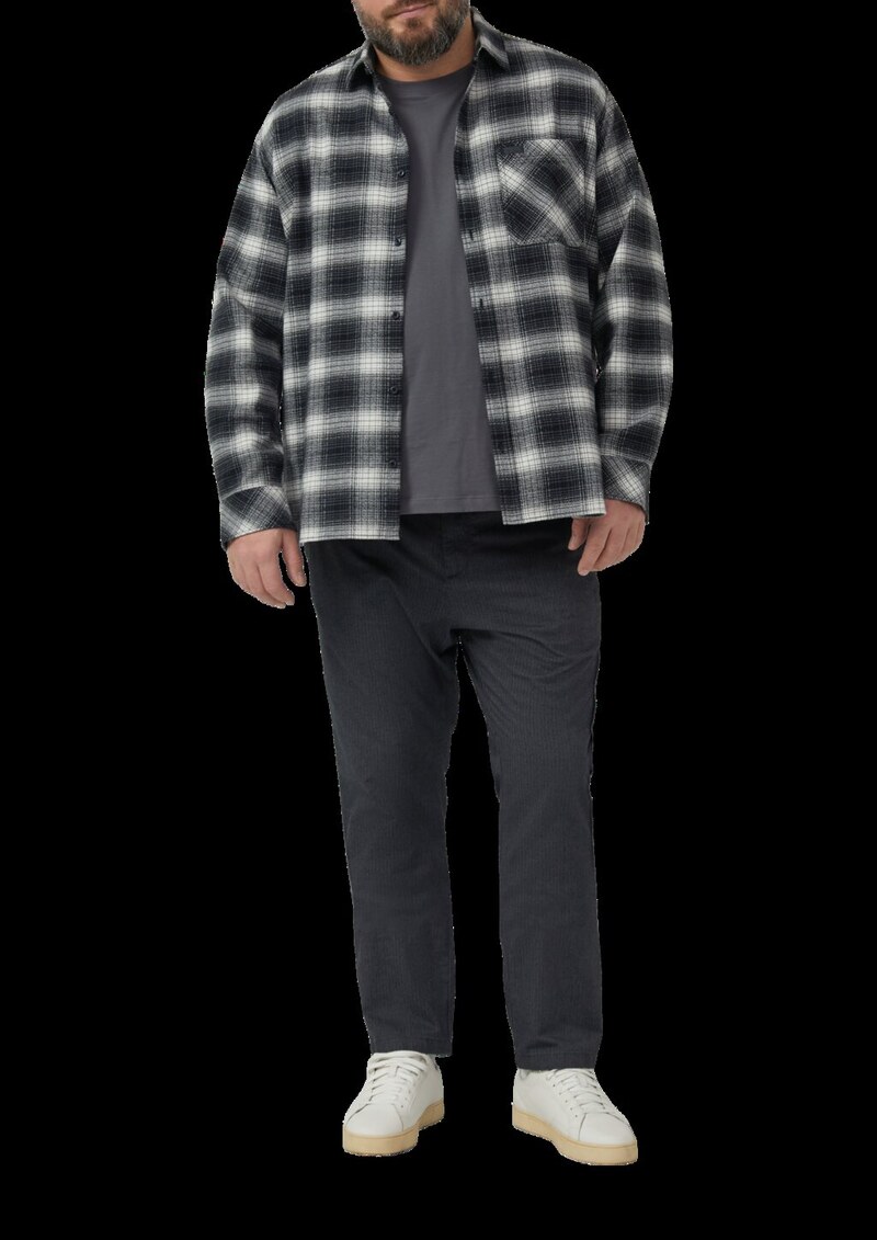 Phoenix: Strukturierte Chino aus Baumwollstretch