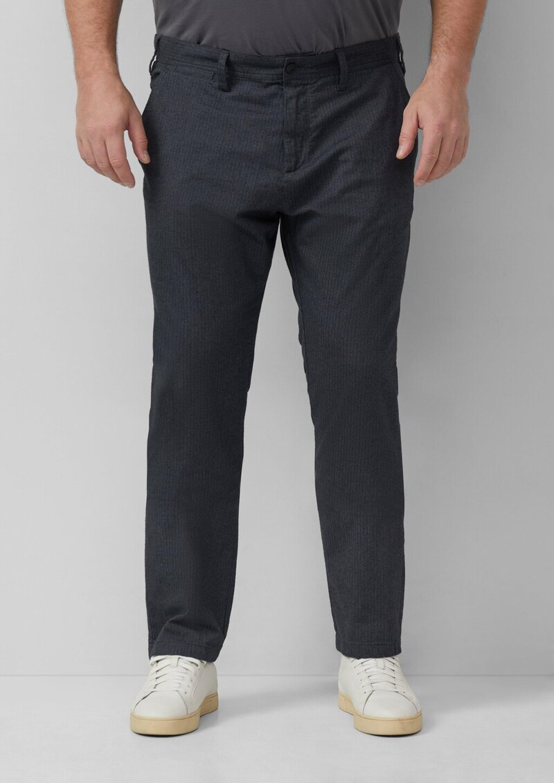 Phoenix: Strukturierte Chino aus Baumwollstretch