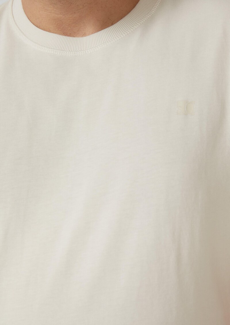 Heavy Jersey T-Shirt mit Crew Neck und Logo-Print