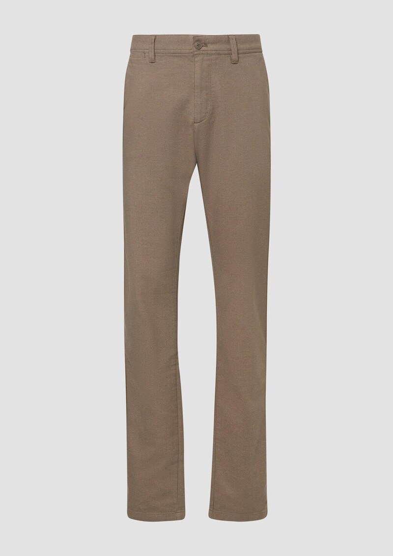 Phoenix: Strukturierte Chino aus Baumwollstretch