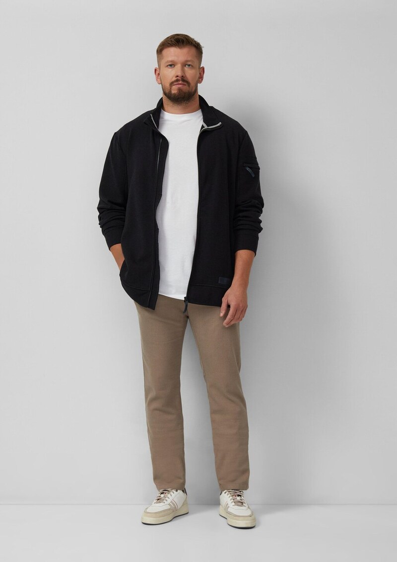 Phoenix: Strukturierte Chino aus Baumwollstretch