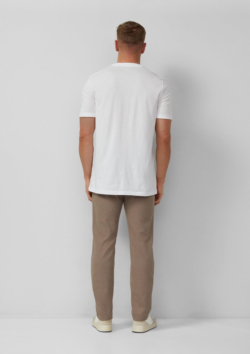 Phoenix: Strukturierte Chino aus Baumwollstretch