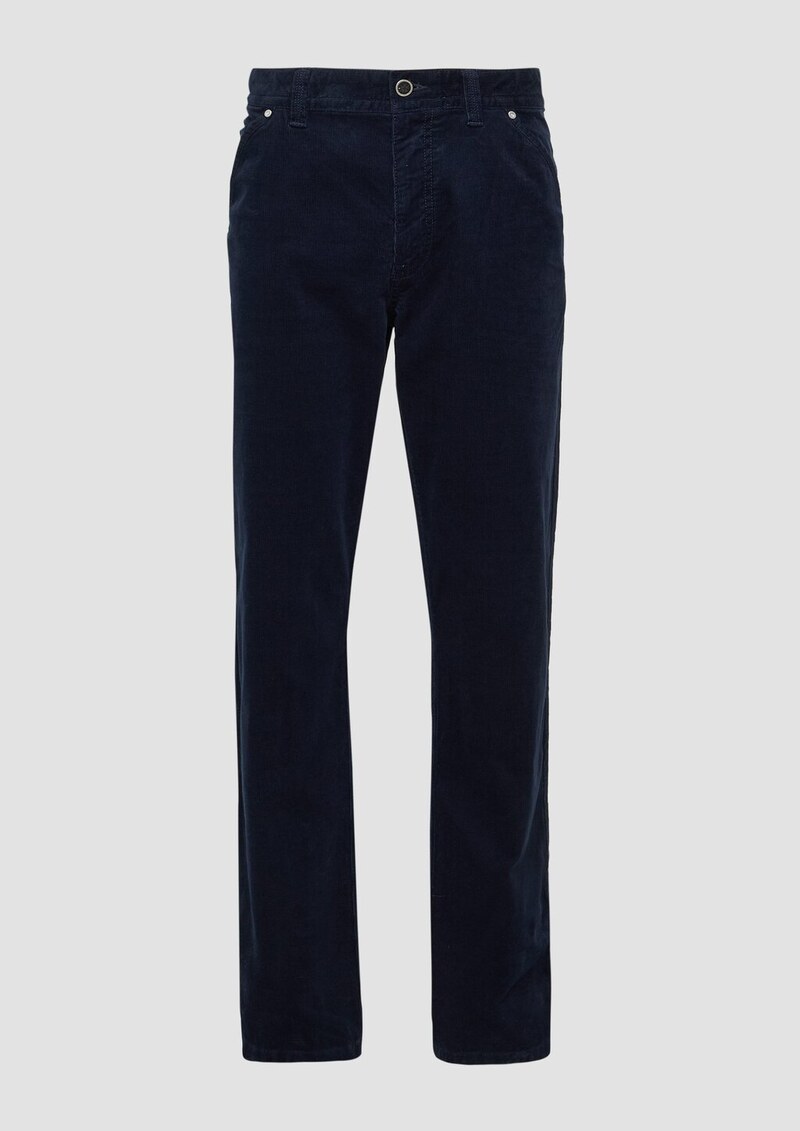 Cordhose im Regular Fit aus Baumwollstretch