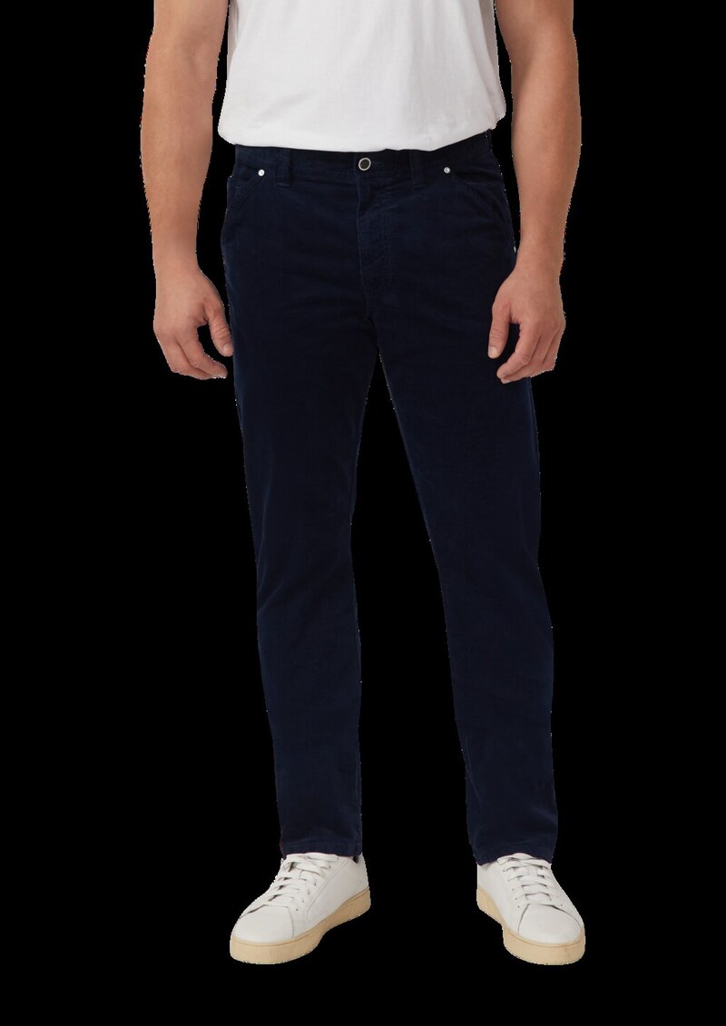 Cordhose im Regular Fit aus Baumwollstretch