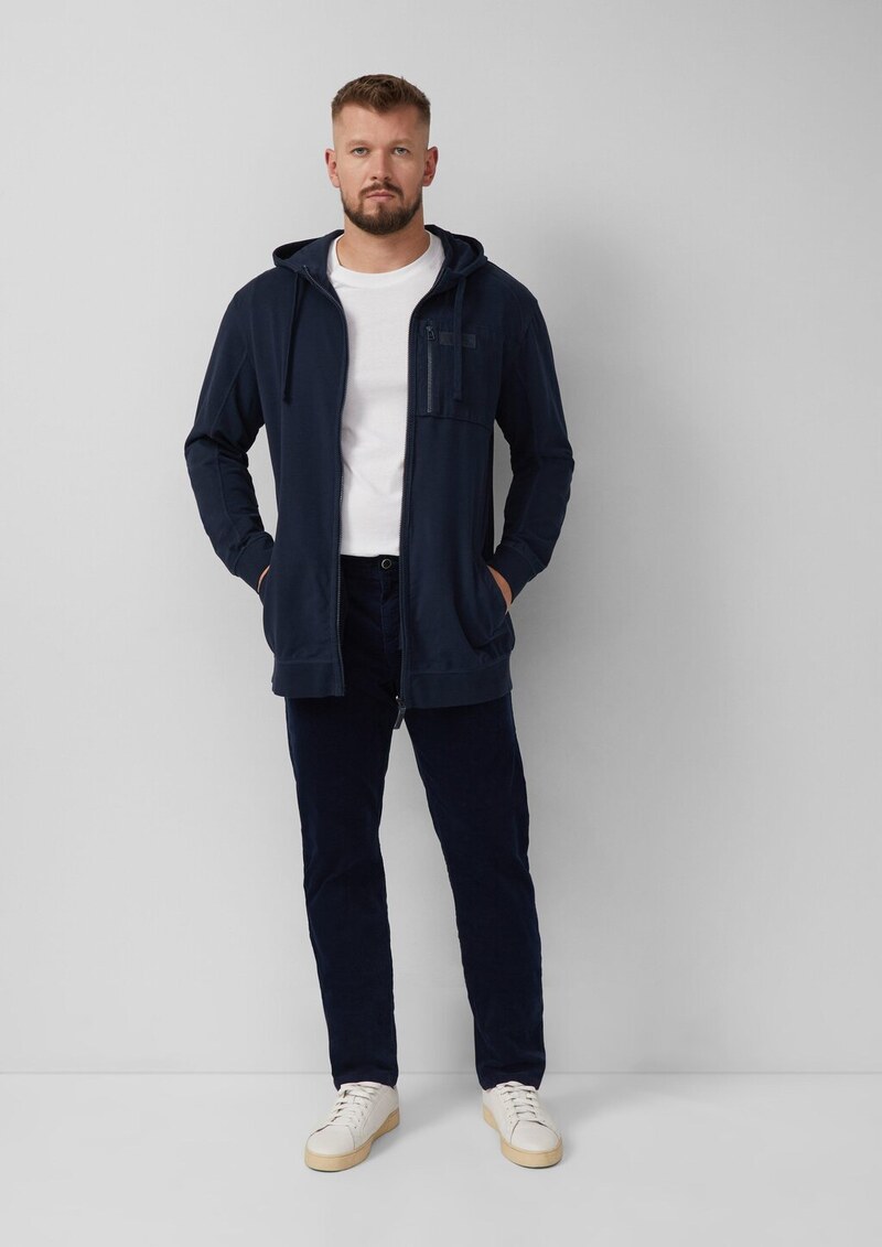 Cordhose im Regular Fit aus Baumwollstretch