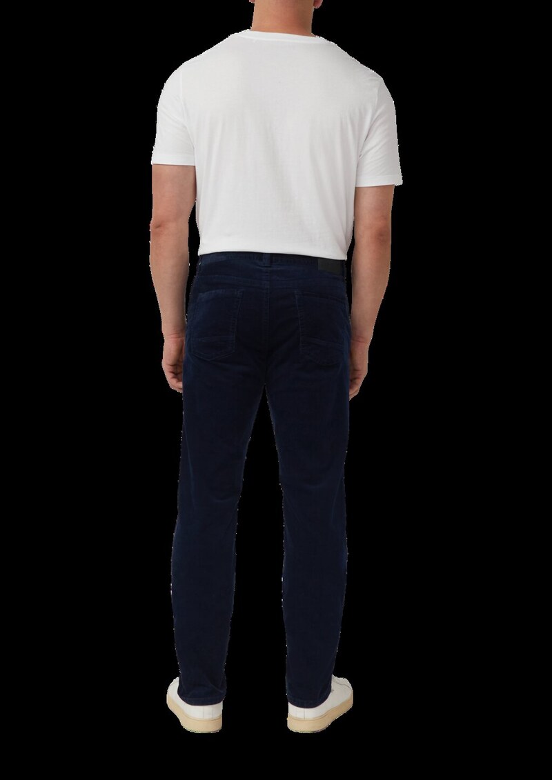 Cordhose im Regular Fit aus Baumwollstretch