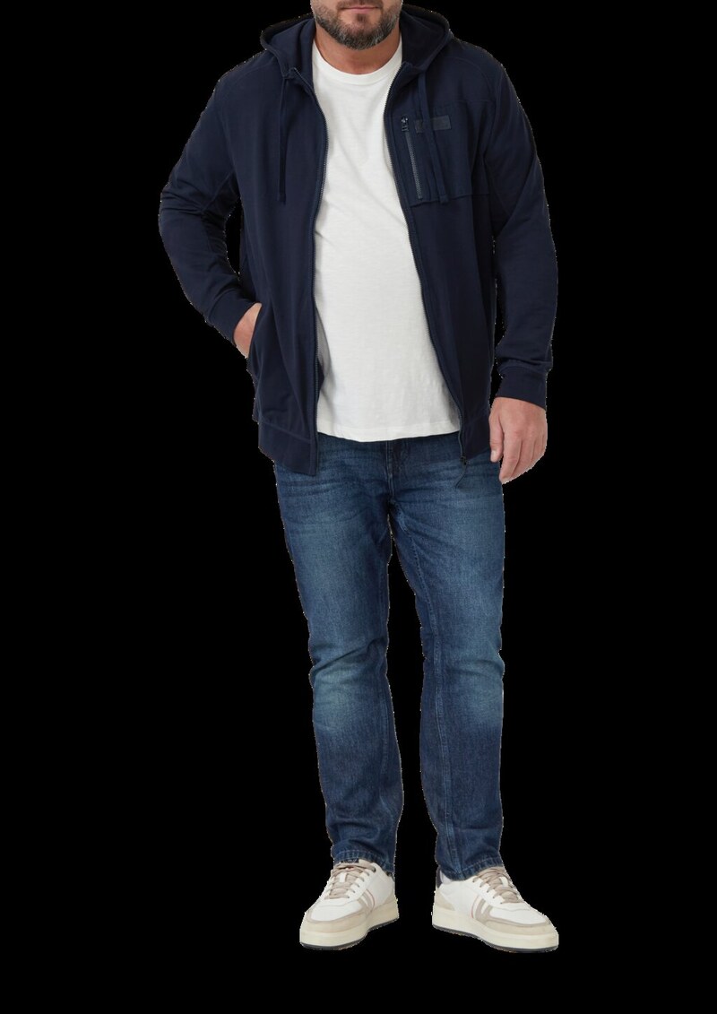 Print-T-Shirt im Relaxed Fit mit Flammgarnstruktur