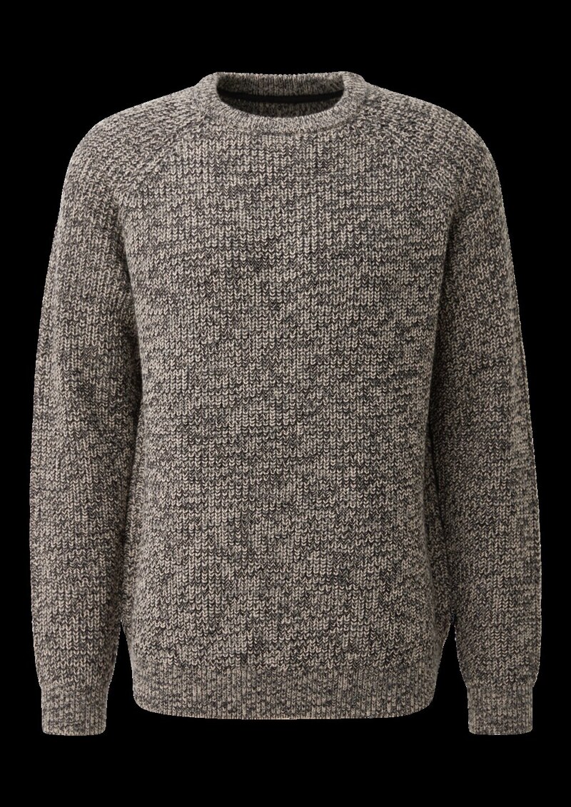 Melierter Pullover