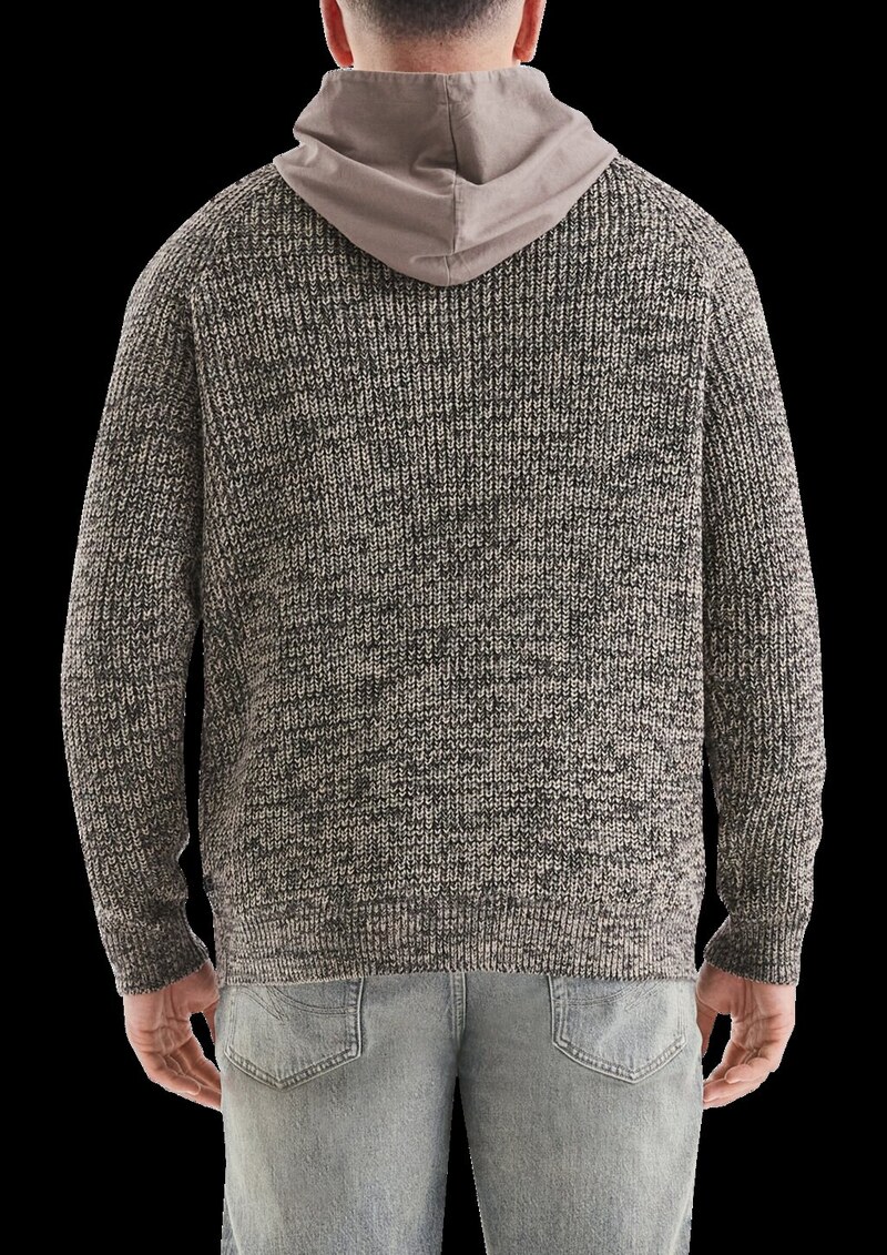 Melierter Pullover