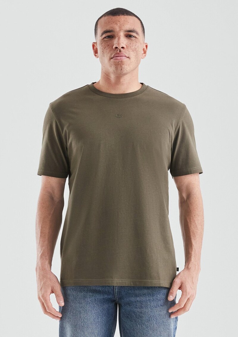 T-Shirt mit Logo-Print