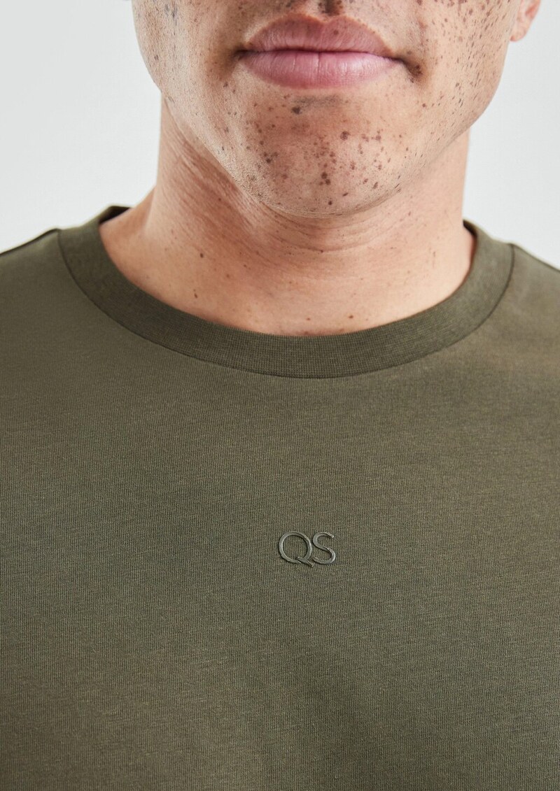 T-Shirt mit Logo-Print