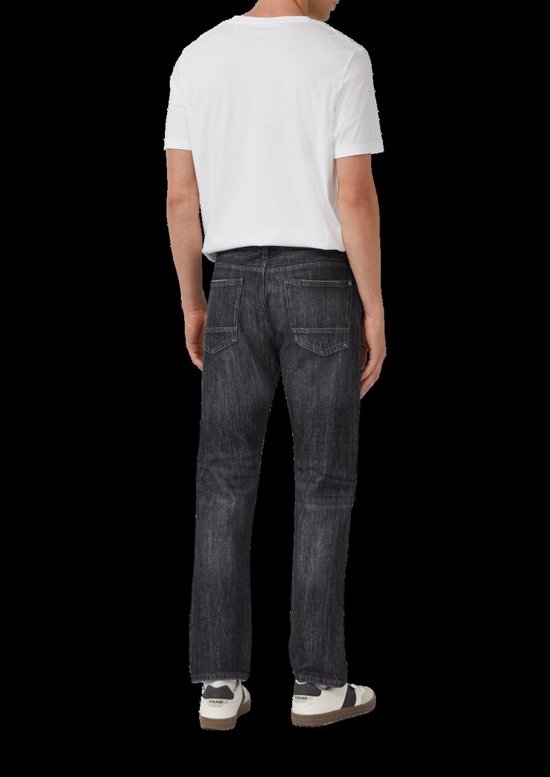 Jeans Mauro / Regular Fit / Mid Rise / Tapered Leg / 100% Baumwolle