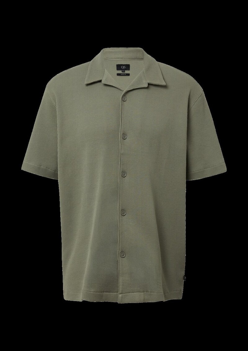 Resort Fit: Hemd aus Waffelpiqué