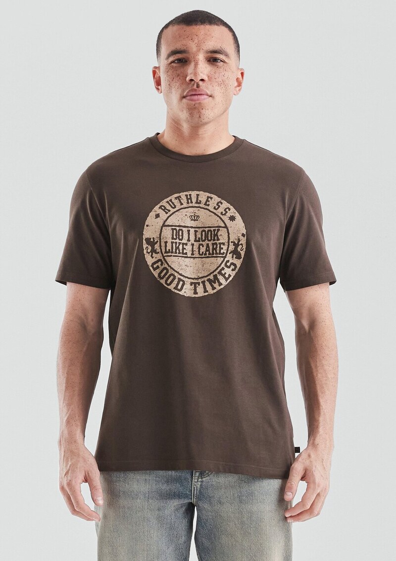 T-Shirt mit Frontdruck