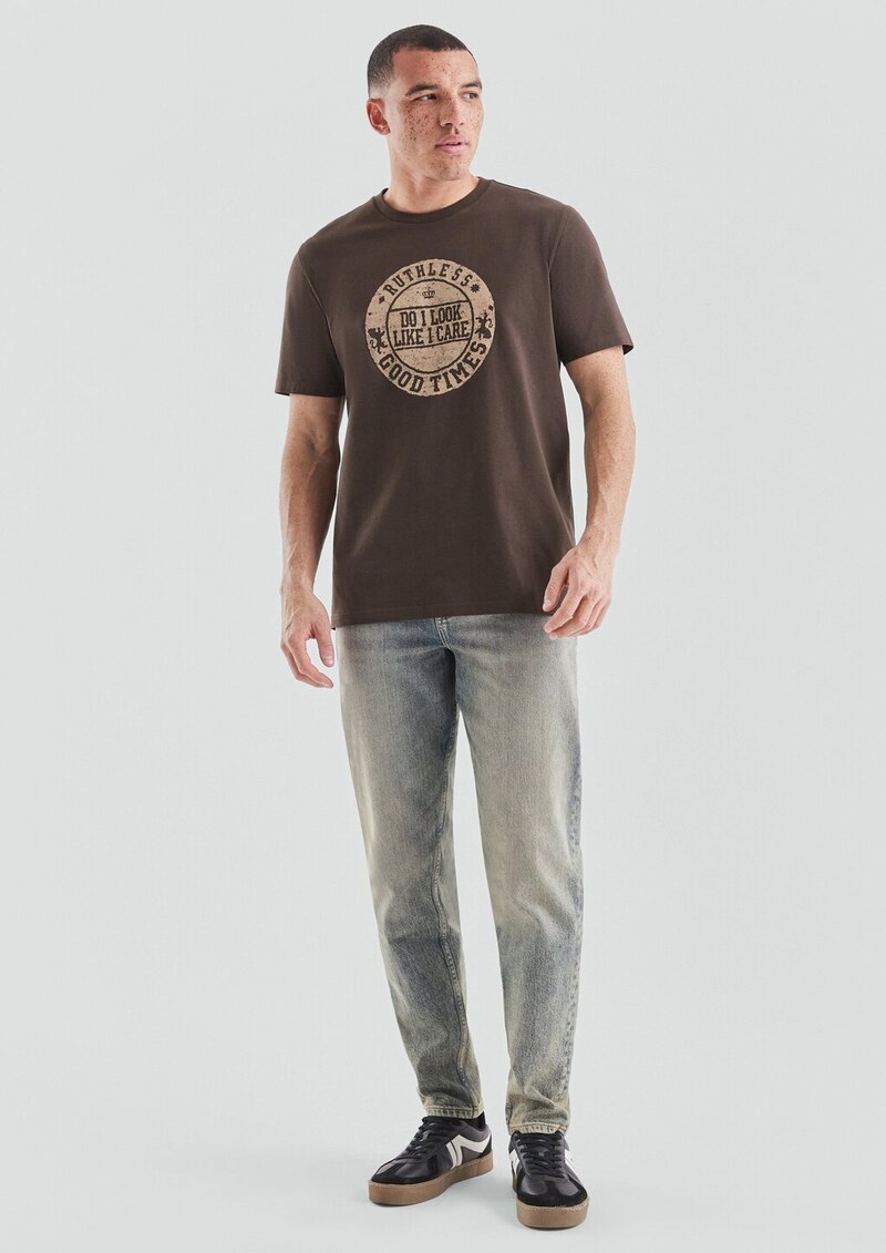 T-Shirt mit Frontdruck