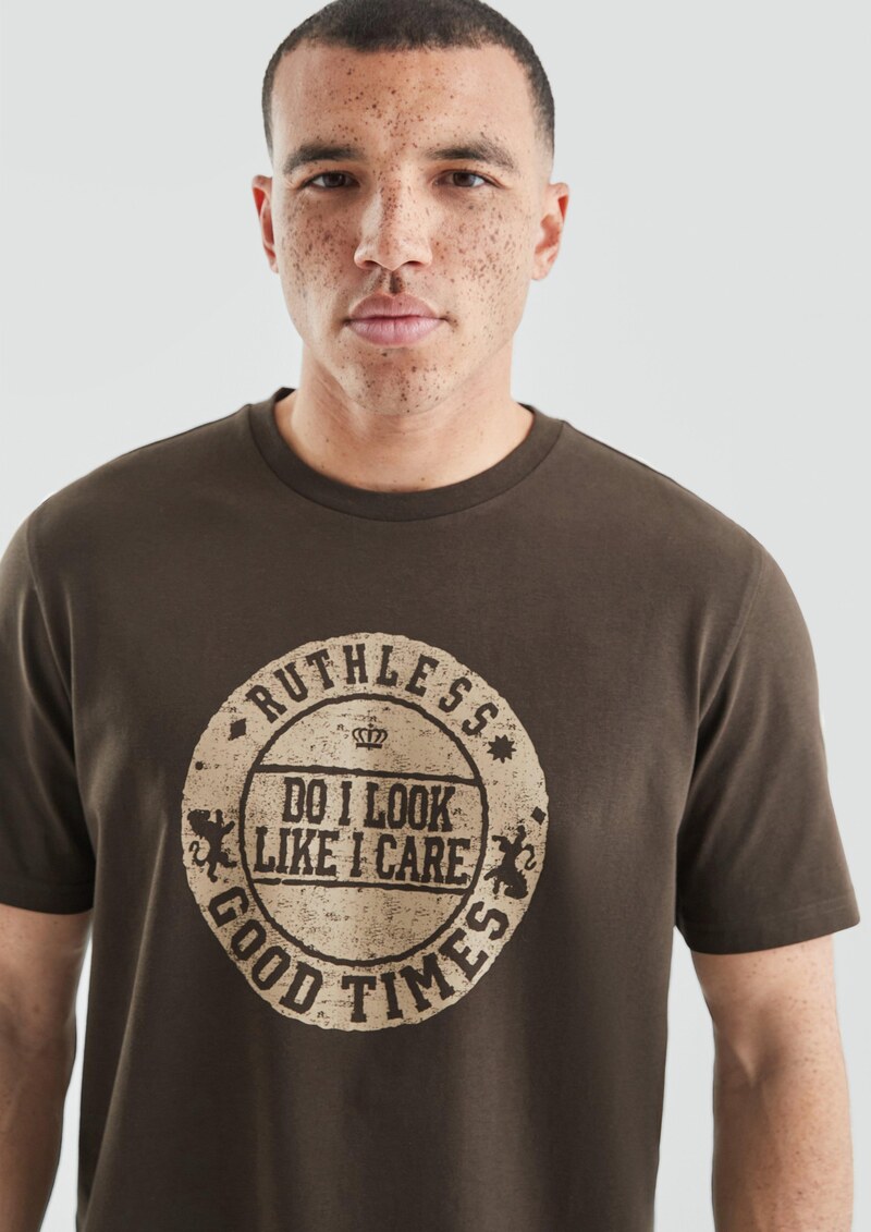 T-Shirt mit Frontdruck