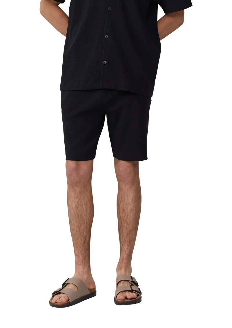 Jogpants aus Waffelpiqué