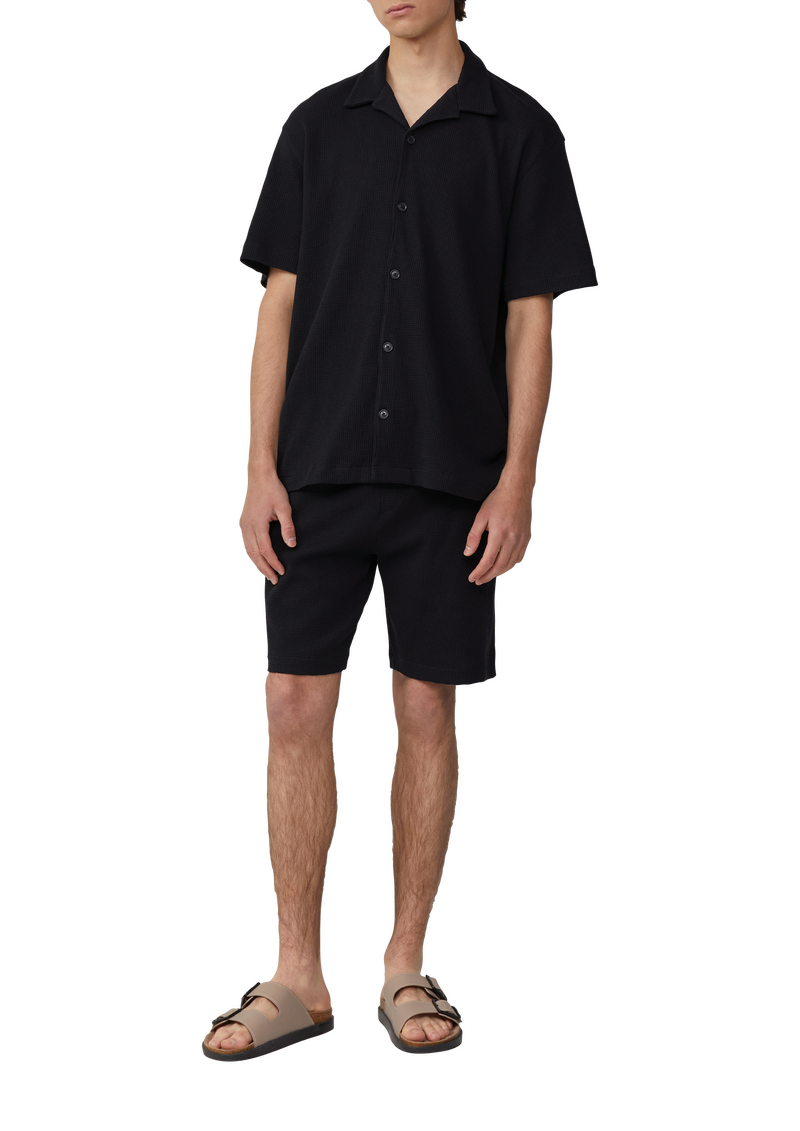 Jogpants aus Waffelpiqué