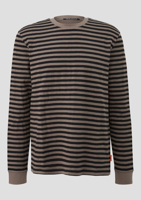 Gestreiftes Langarmshirt