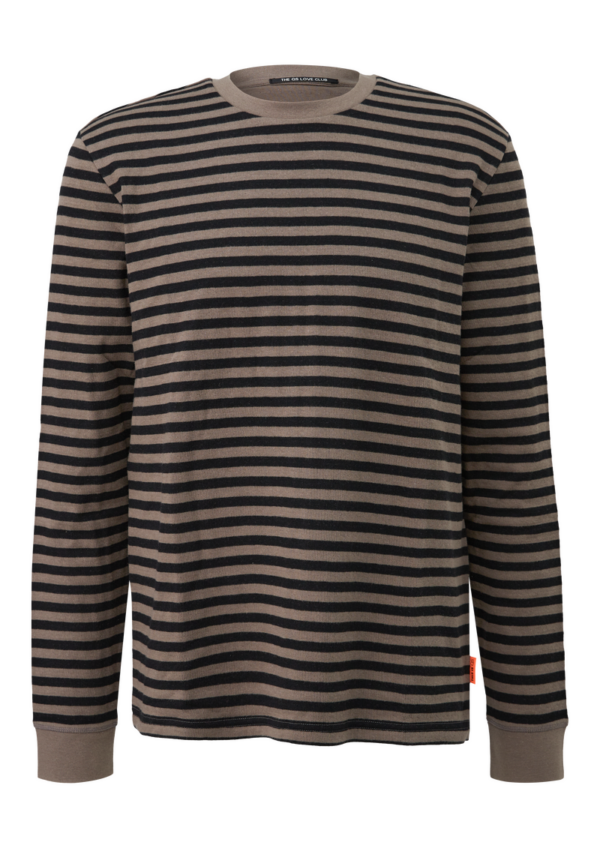 Gestreiftes Langarmshirt