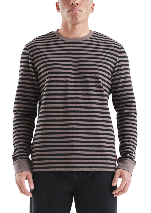 Gestreiftes Langarmshirt