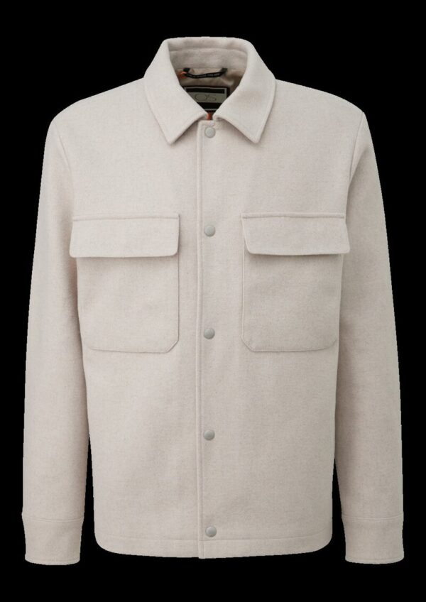 Overshirt mit Wolle
