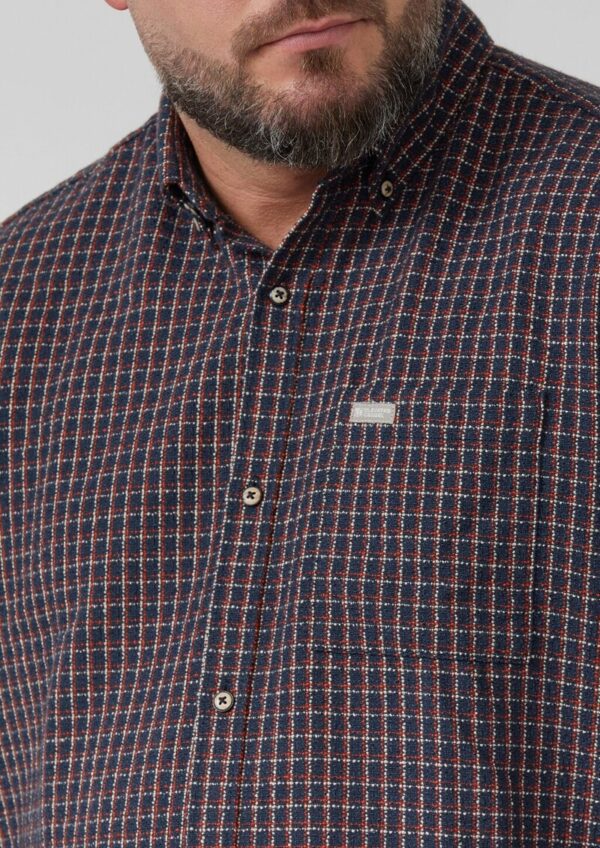 Regular Fit: Kariertes Hemd aus Baumwolle