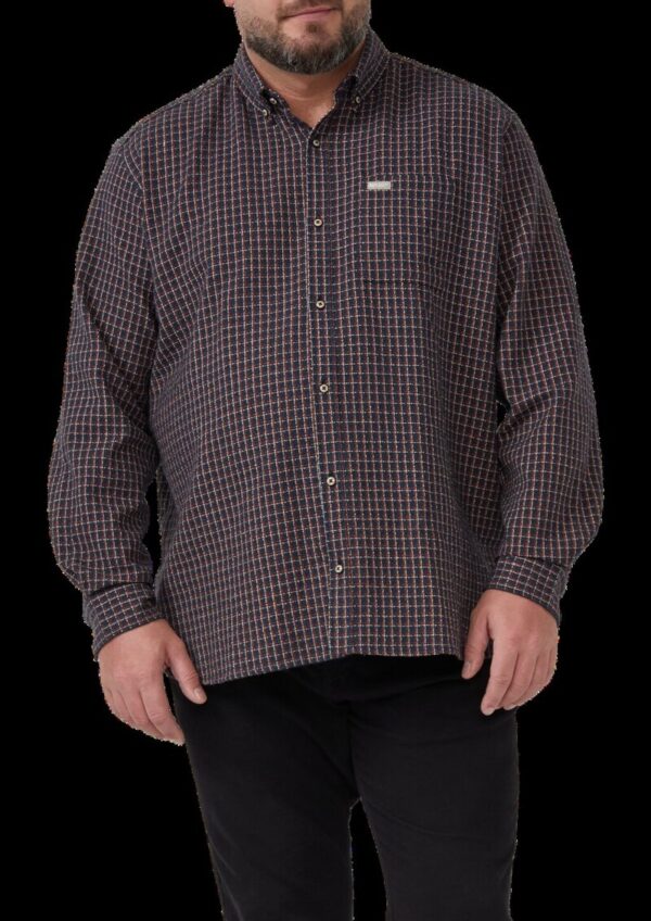 Regular Fit: Kariertes Hemd aus Baumwolle