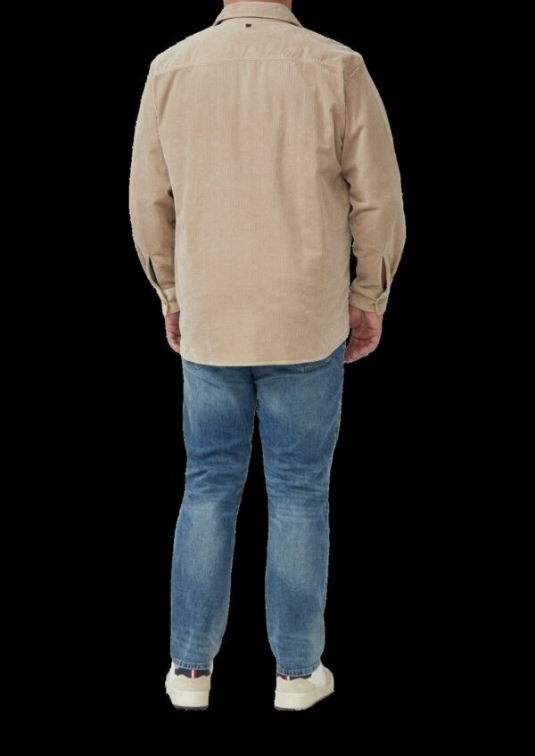 Lässiges Cord-Overshirt aus Baumwollstretch