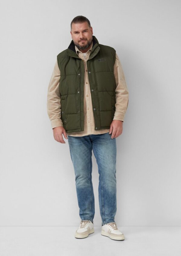 Lässiges Cord-Overshirt aus Baumwollstretch