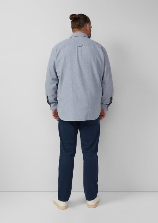 Regular Fit: Gewaschenes Hemd aus Baumwolle