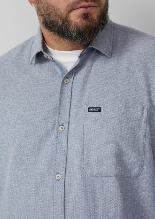 Regular Fit: Gewaschenes Hemd aus Baumwolle