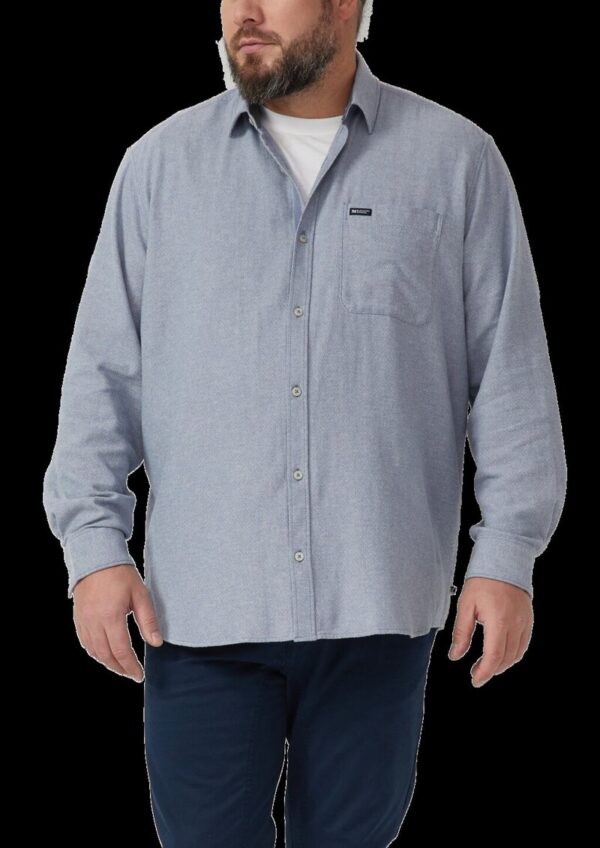 Regular Fit: Gewaschenes Hemd aus Baumwolle