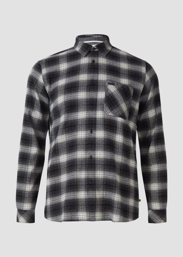 Regular Fit: Kariertes Hemd mit Waschung