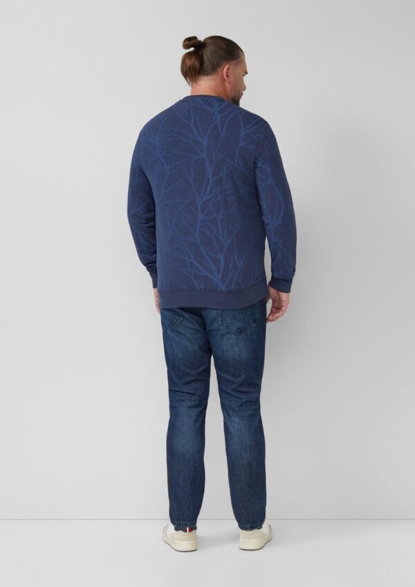 Leichtes Sweatshirt mit All-over-Print