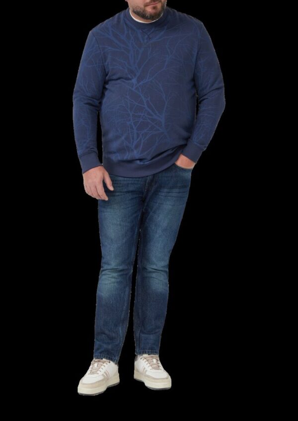 Leichtes Sweatshirt mit All-over-Print