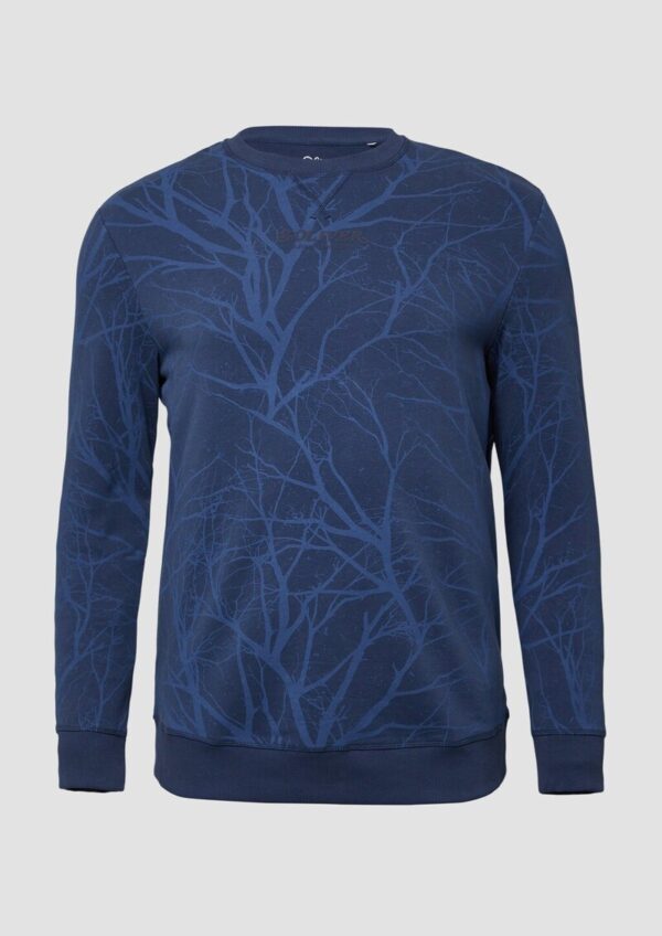 Leichtes Sweatshirt mit All-over-Print