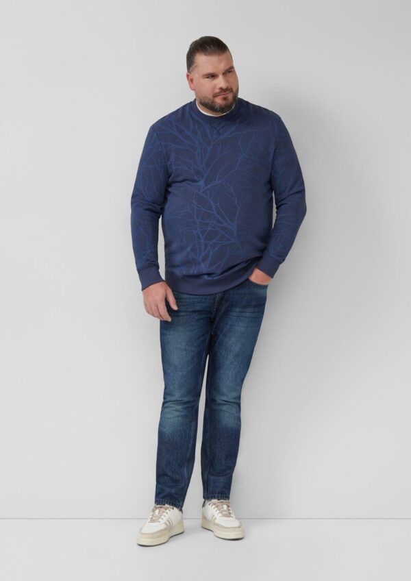 Leichtes Sweatshirt mit All-over-Print