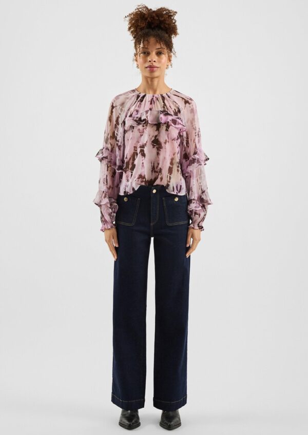 Jeans Catie/Slim Fit/High Rise/Wide Leg