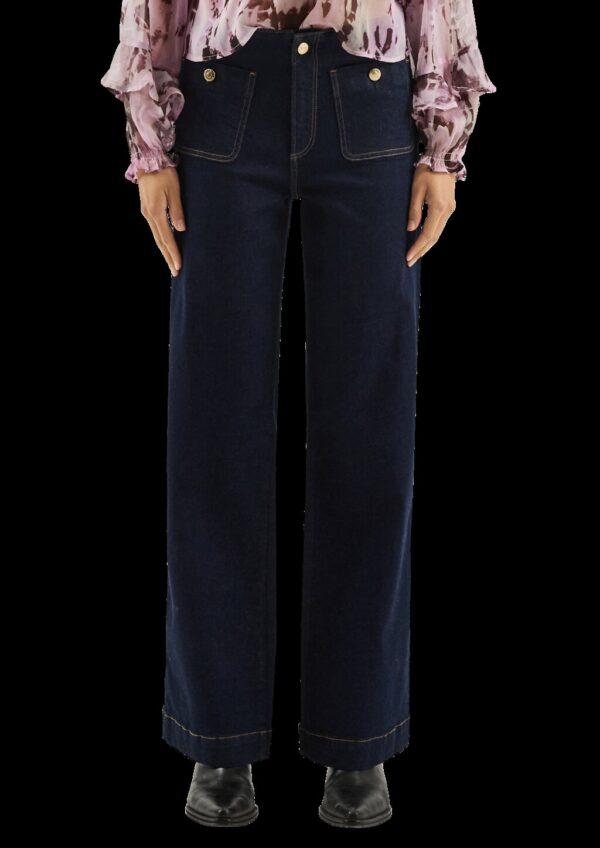 Jeans Catie/Slim Fit/High Rise/Wide Leg